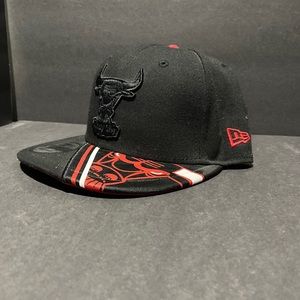 New Era CHICAGO BULLS Split Graphic Snapback Hat